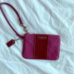 Coach Wristlet